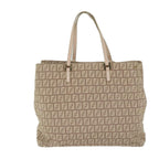 FENDI Zucchino Canvas Hand Bag Beige61442