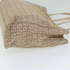 FENDI Zucchino Canvas Hand Bag Beige61442