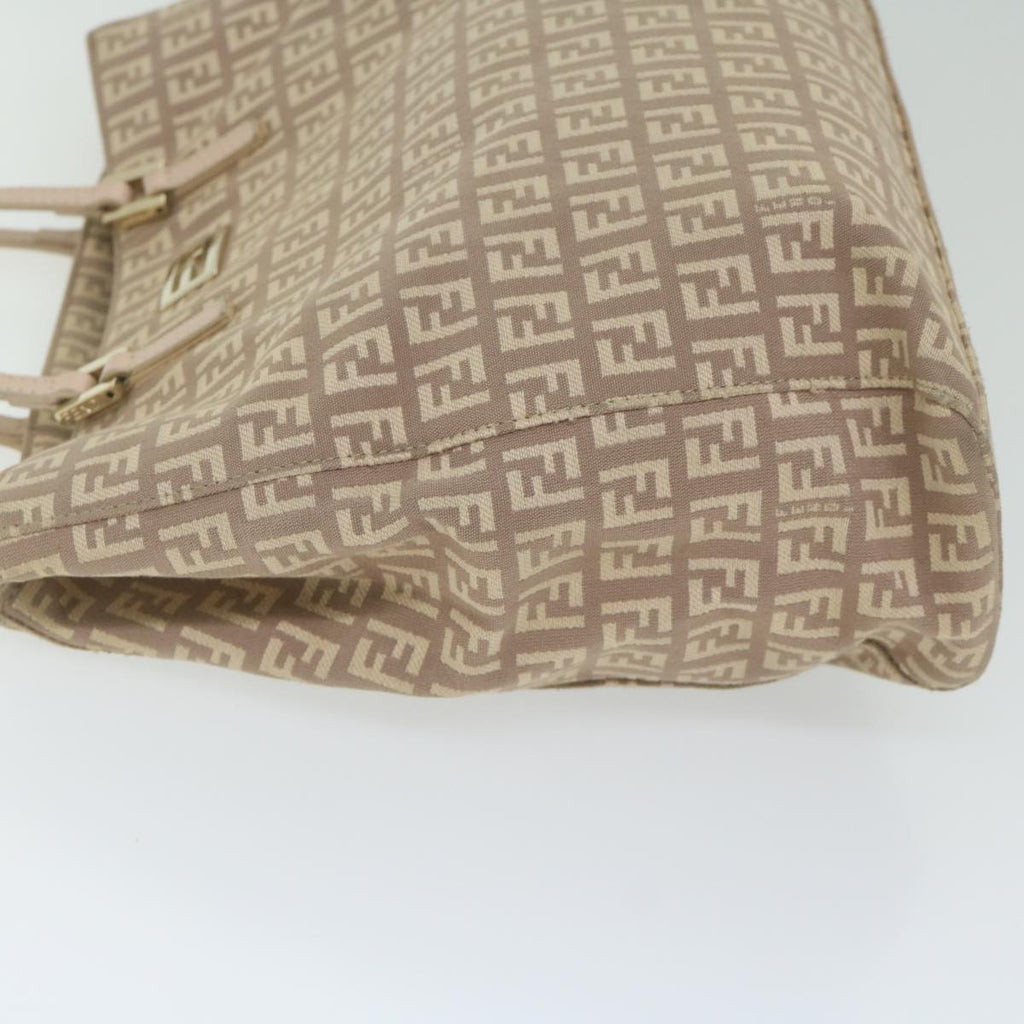 FENDI Zucchino Canvas Hand Bag Beige61442