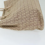 FENDI Zucchino Canvas Hand Bag Beige61442