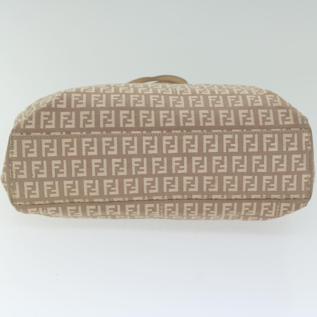 FENDI Zucchino Canvas Hand Bag Beige61442