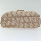 FENDI Zucchino Canvas Hand Bag Beige61442