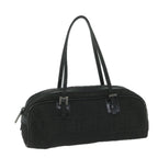 FENDI Zucca Canvas Hand Bag Black61538