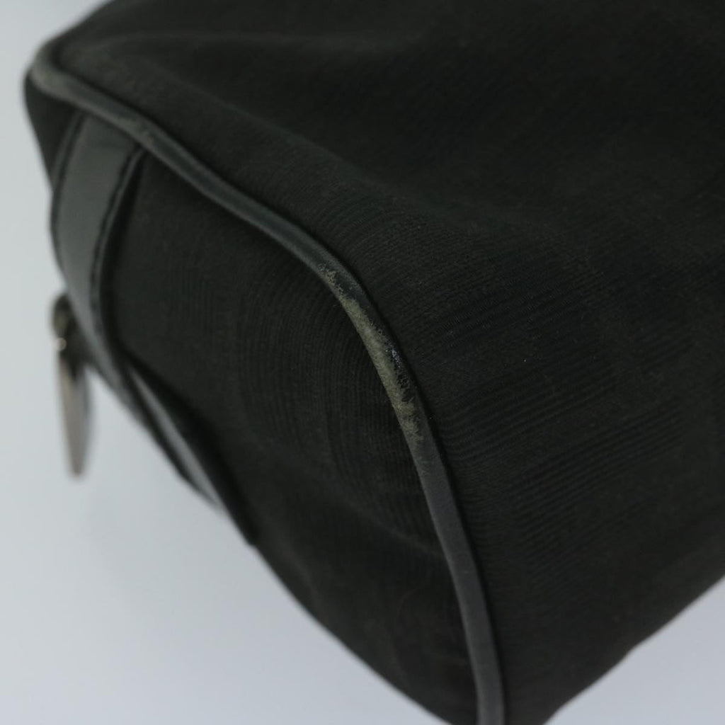 FENDI Zucca Canvas Hand Bag Black61538