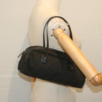 FENDI Zucca Canvas Hand Bag Black61538