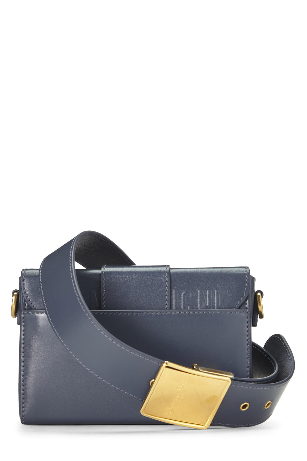 Dior,  Navy Calfskin 30 Montaigne Box Bag, Navy