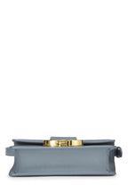 Dior,  Blue Calfskin 30 Montaigne Bag Micro, Grey