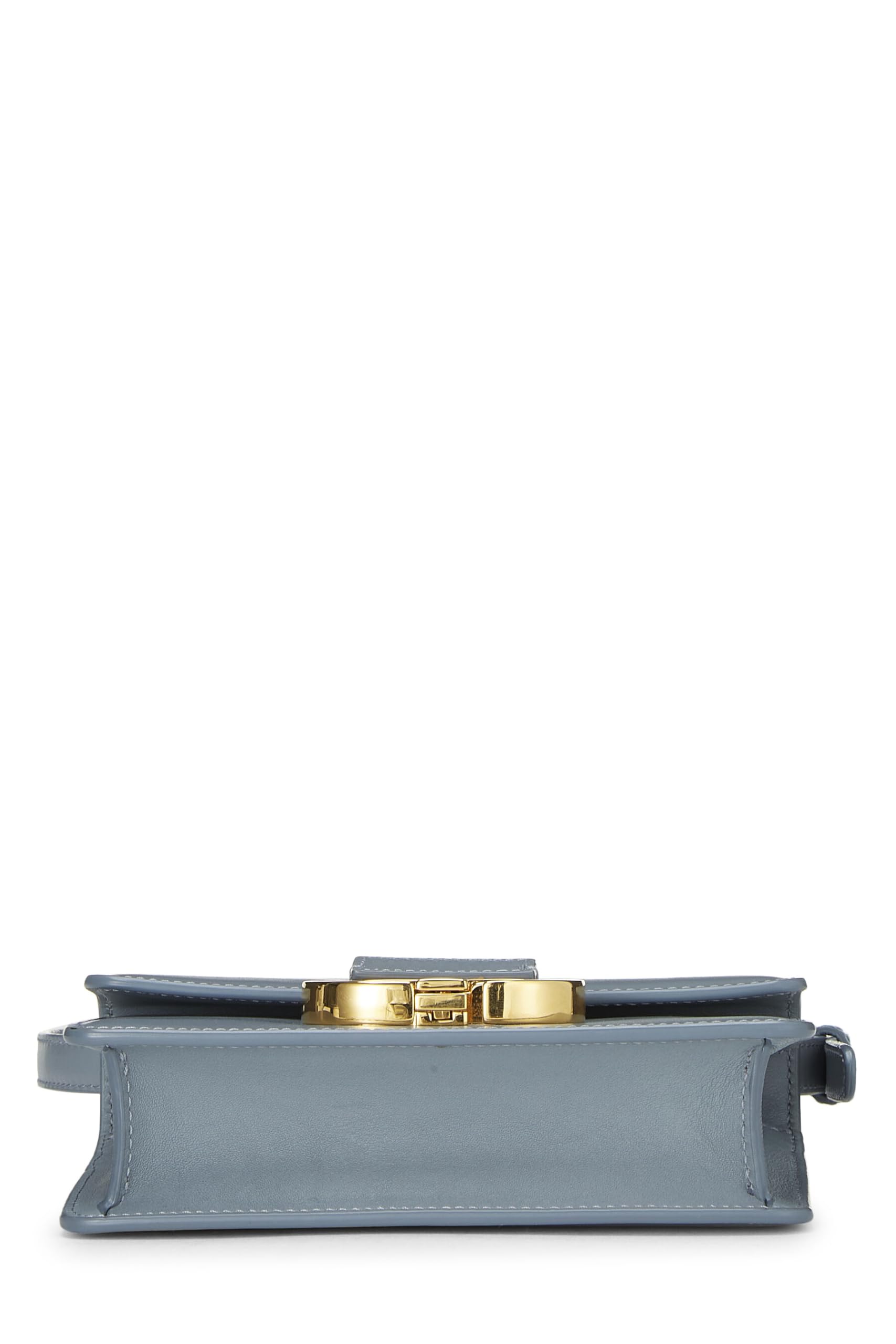 Dior,  Blue Calfskin 30 Montaigne Bag Micro, Grey