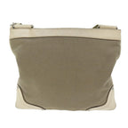 PRADA Shoulder Bag Canvas Beige  61623