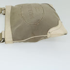 PRADA Shoulder Bag Canvas Beige  61623