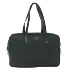 PRADA Hand Bag Nylon Green  61627
