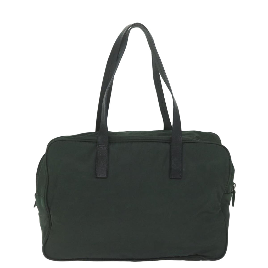 PRADA Hand Bag Nylon Green  61627