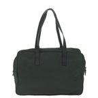 PRADA Hand Bag Nylon Green  61627