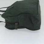 PRADA Hand Bag Nylon Green  61627