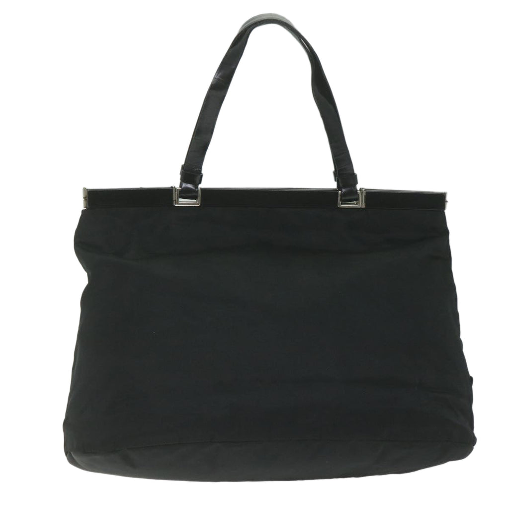 PRADA Hand Bag Nylon Black  61632