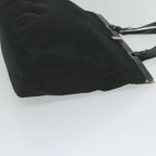 PRADA Hand Bag Nylon Black  61632