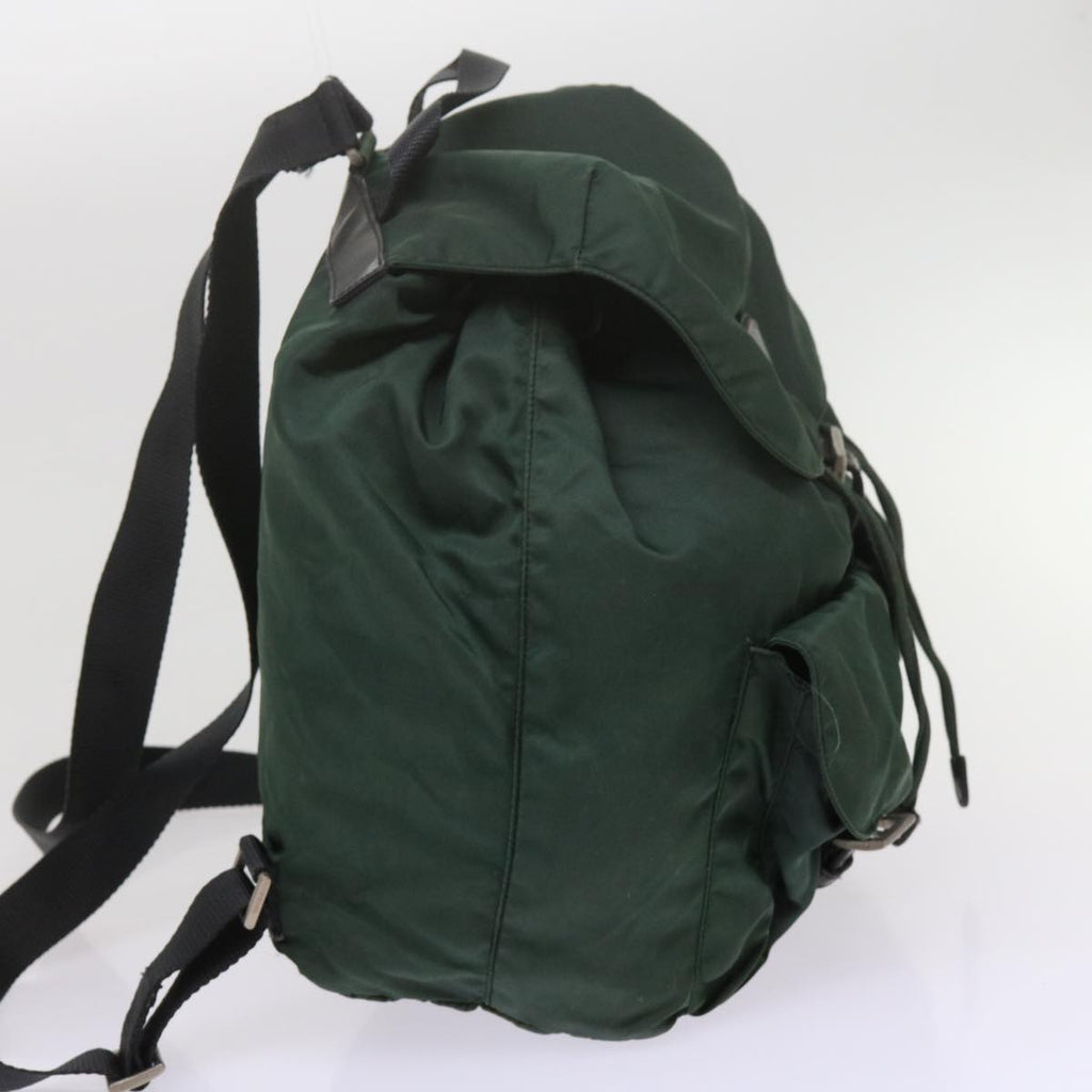 PRADA Backpack Nylon Green  61636