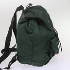 PRADA Backpack Nylon Green  61636