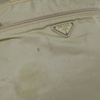 PRADA Tote Bag Nylon Cream  61638