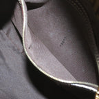 FENDI Zucchino Canvas Mamma Baguette Shoulder Bag Coated Canvas Brown61639