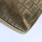 FENDI Zucchino Canvas Hand Bag Beige61641