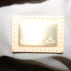FENDI Zucchino Canvas Hand Bag Beige61641