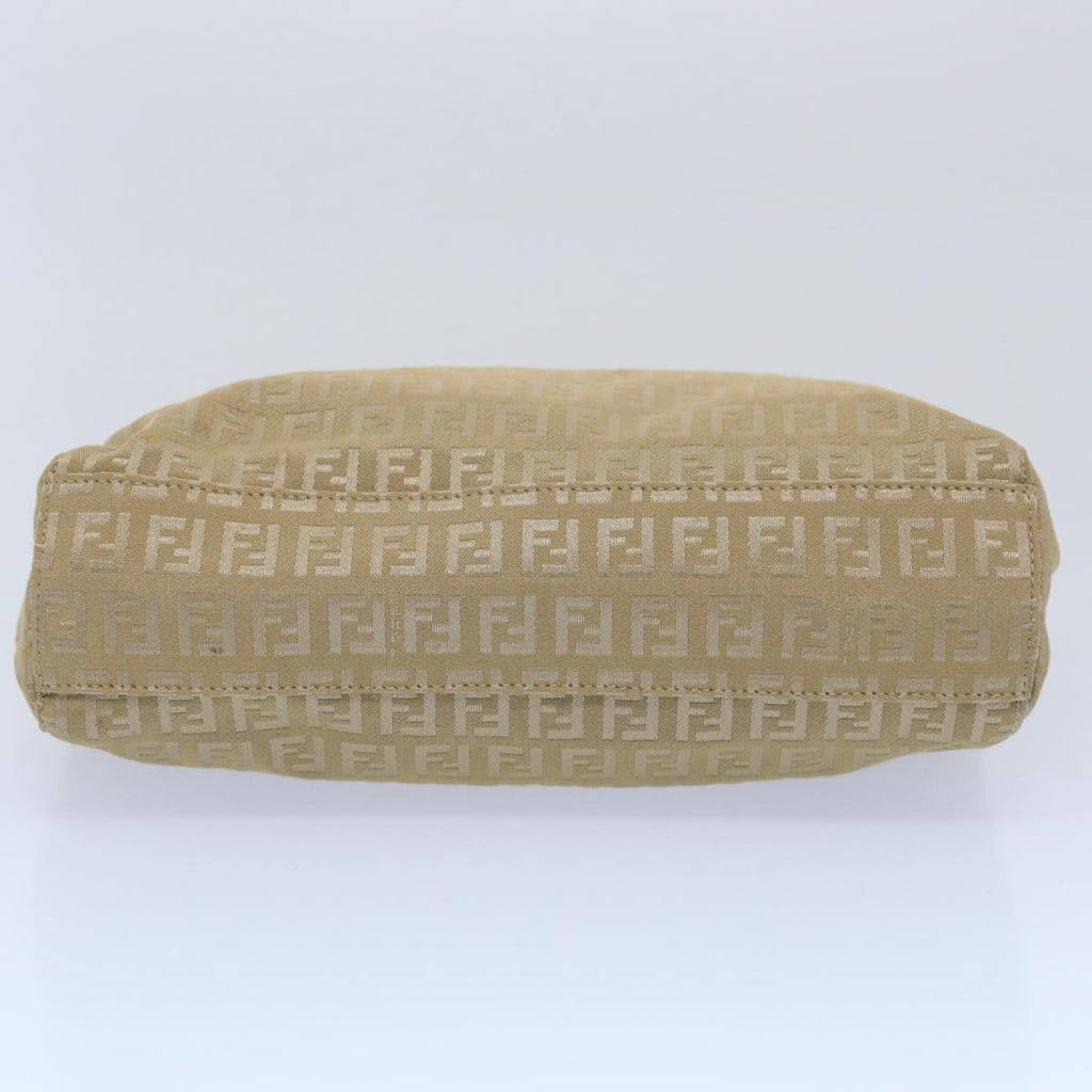 FENDI Zucchino Canvas Hand Bag Beige61641