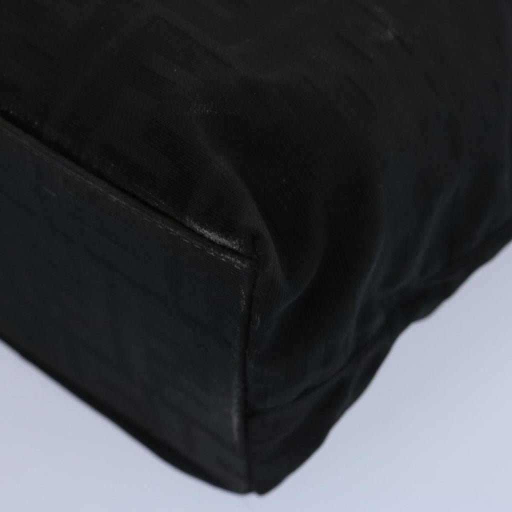 FENDI Zucca Canvas Hand Bag Black61642