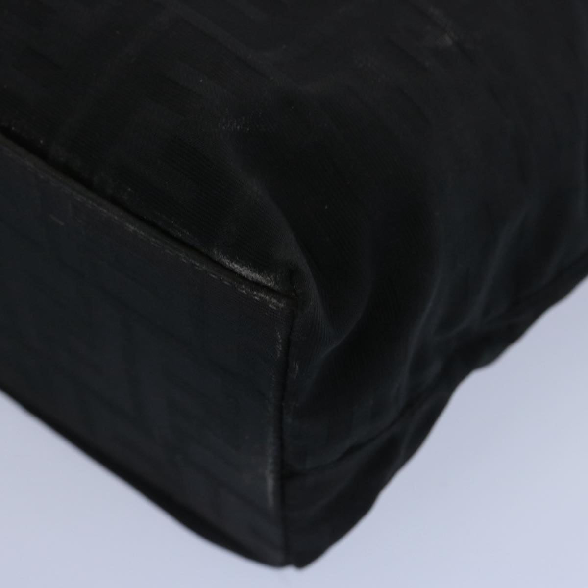 FENDI Zucca Canvas Hand Bag Black61642