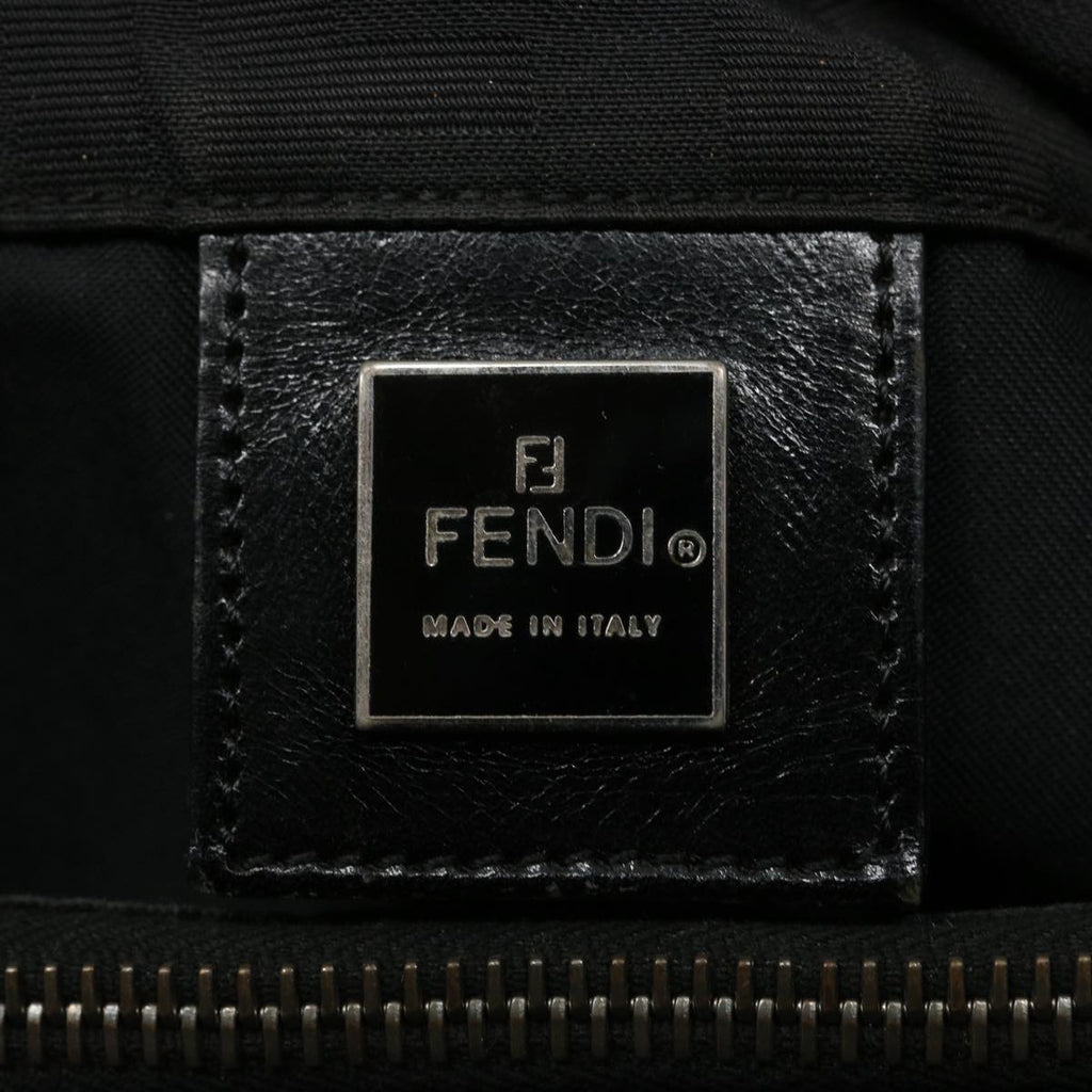 FENDI Zucca Canvas Hand Bag Black61642