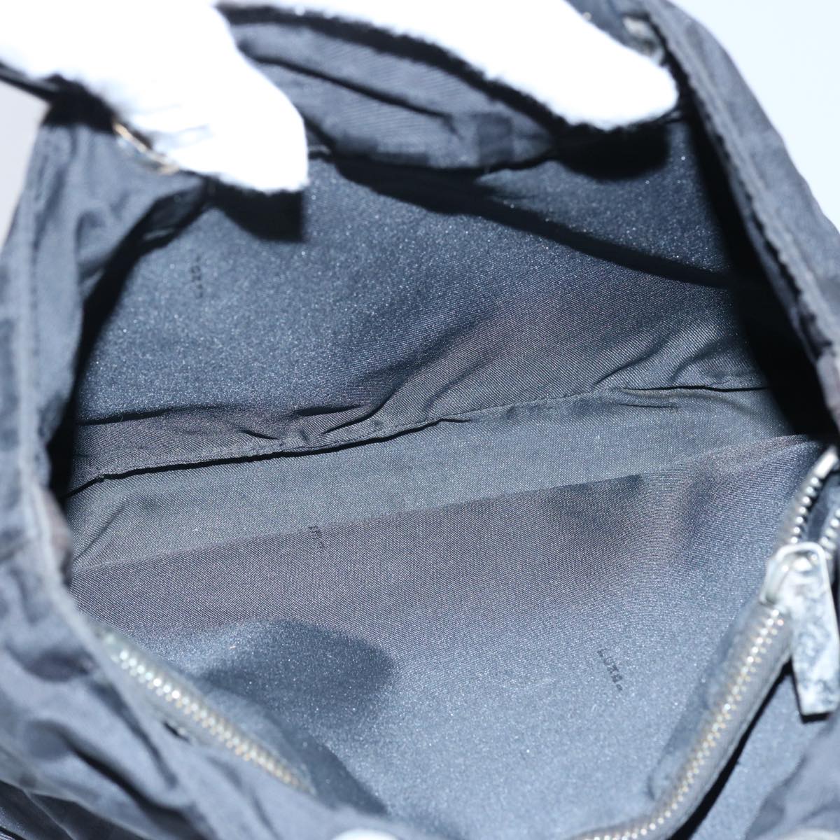 FENDI Zucca Canvas Hand Bag Black61642