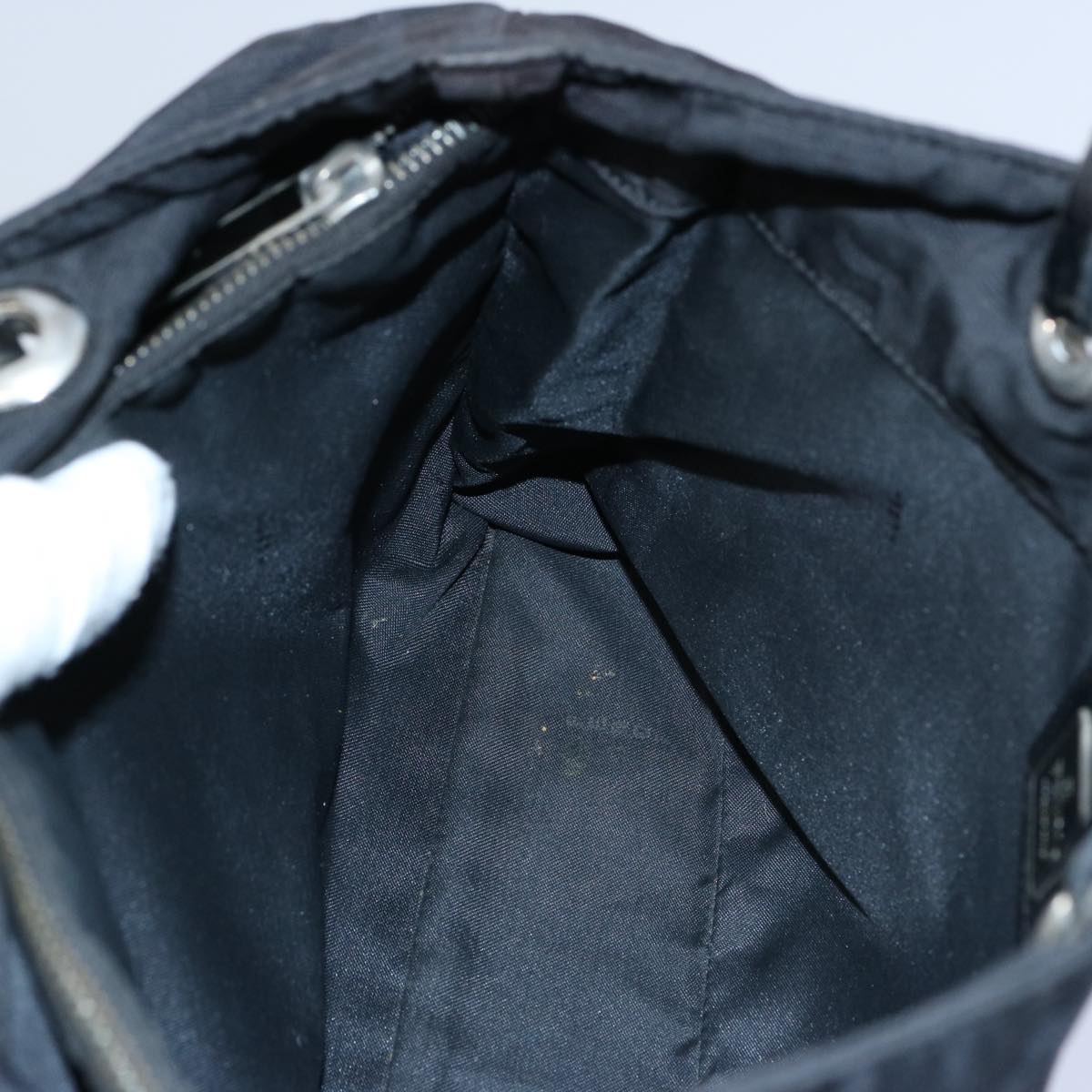 FENDI Zucca Canvas Hand Bag Black61642