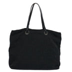 FENDI Zucca Canvas Hand Bag Black61642