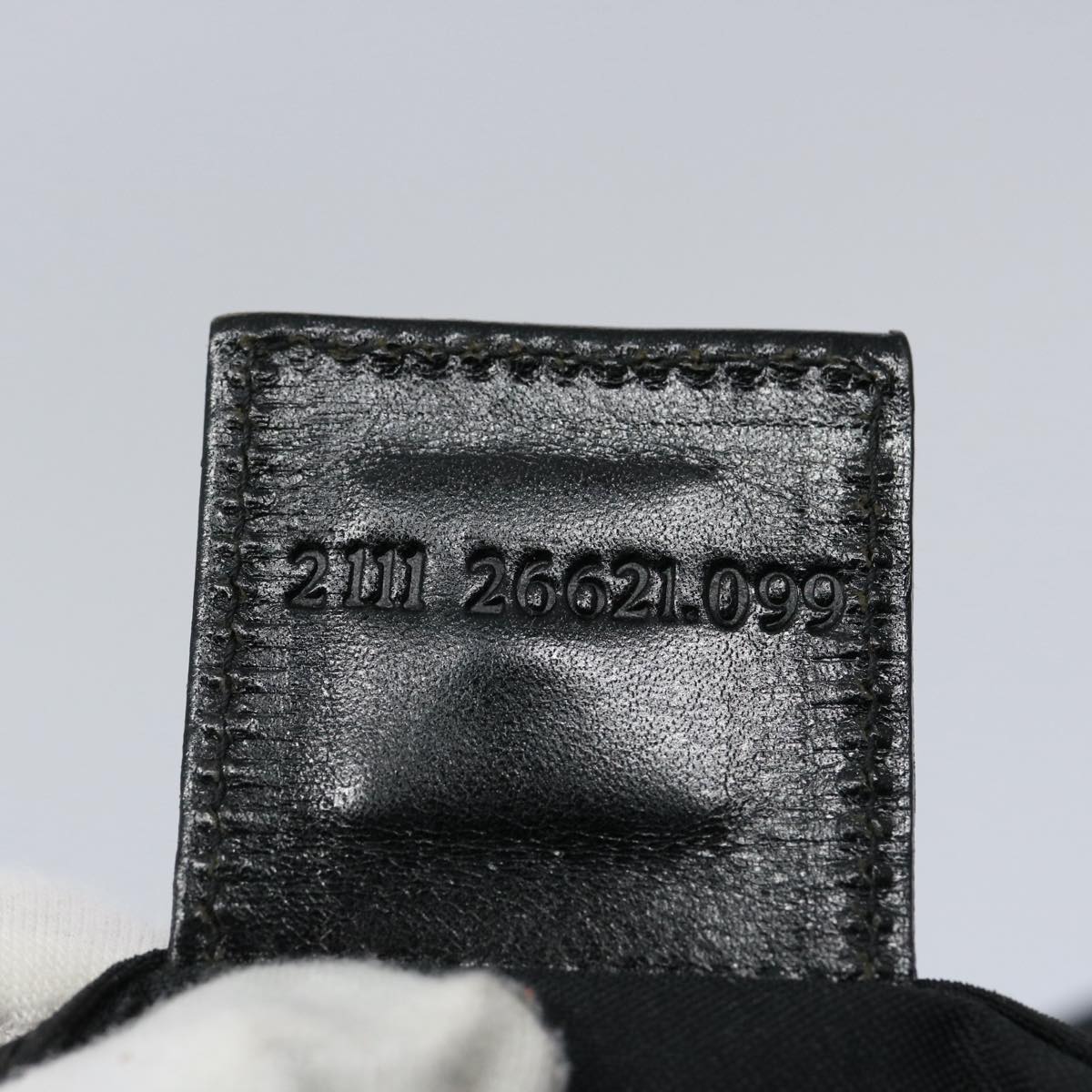 FENDI Zucca Canvas Hand Bag Black61642