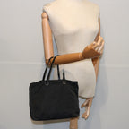 FENDI Zucca Canvas Hand Bag Black61642
