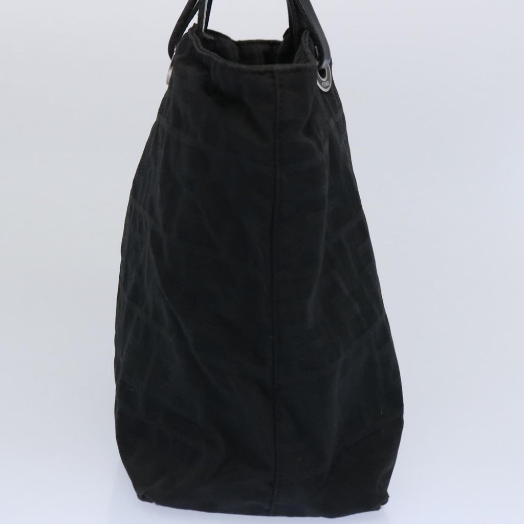 FENDI Zucca Canvas Hand Bag Black61642