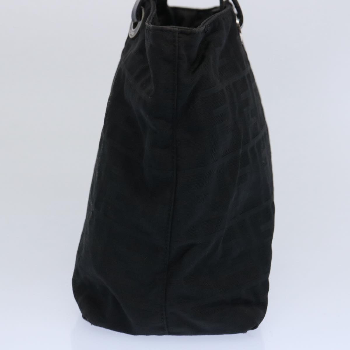 FENDI Zucca Canvas Hand Bag Black61642