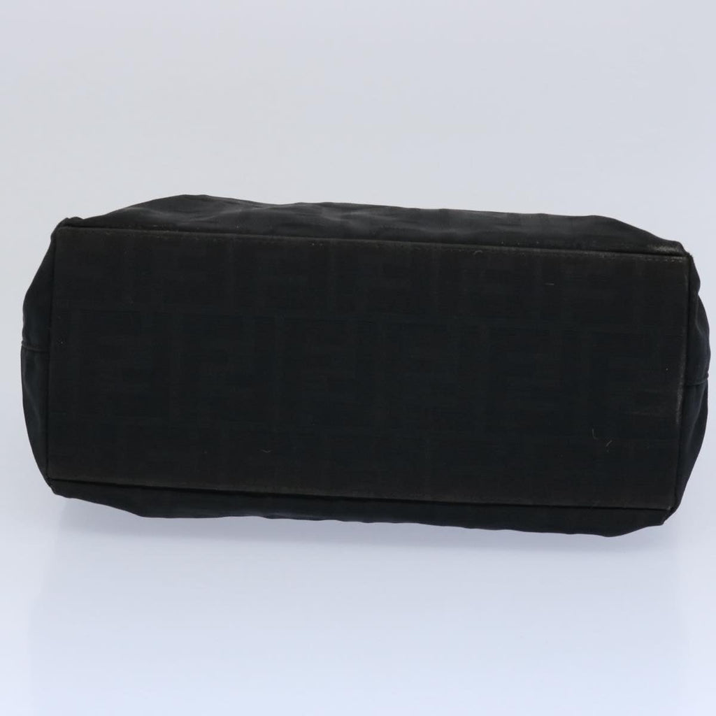 FENDI Zucca Canvas Hand Bag Black61642