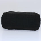 FENDI Zucca Canvas Hand Bag Black61642