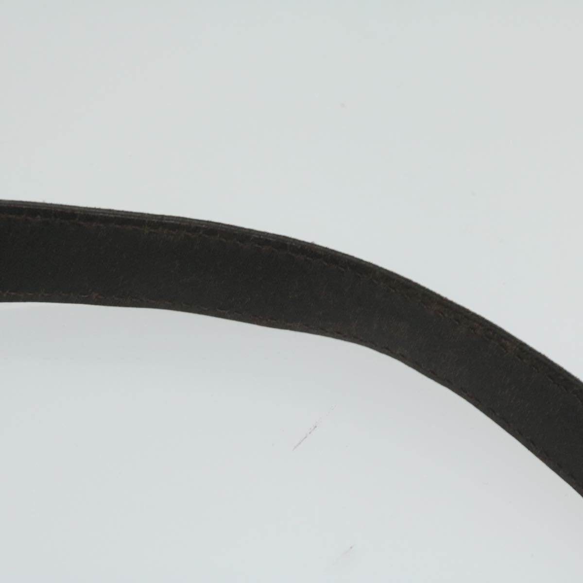 FENDI Zucca Canvas Shoulder Bag Black Brown61645