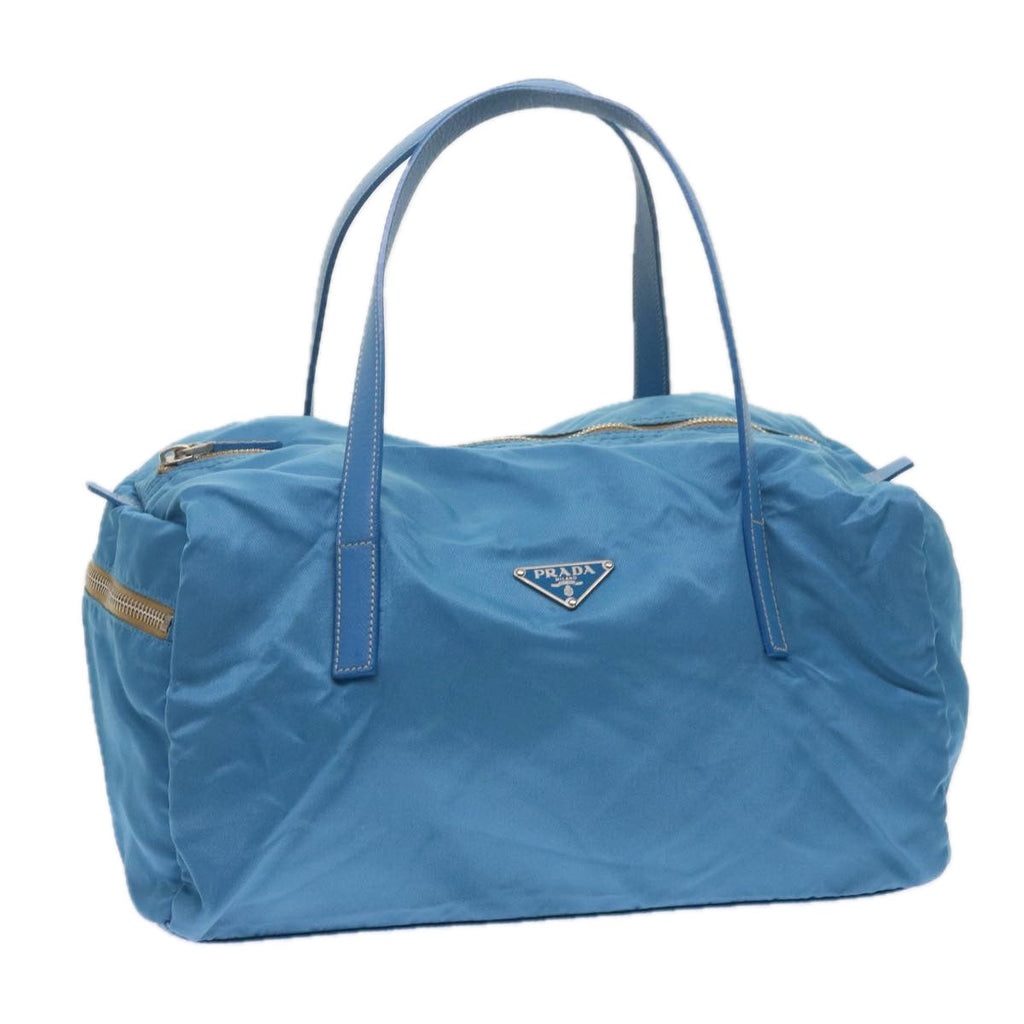 PRADA Hand Bag Nylon Blue  61706