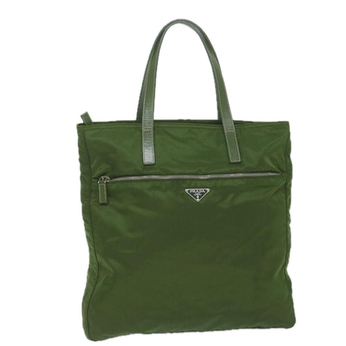 PRADA Tote Bag Nylon Green  61709