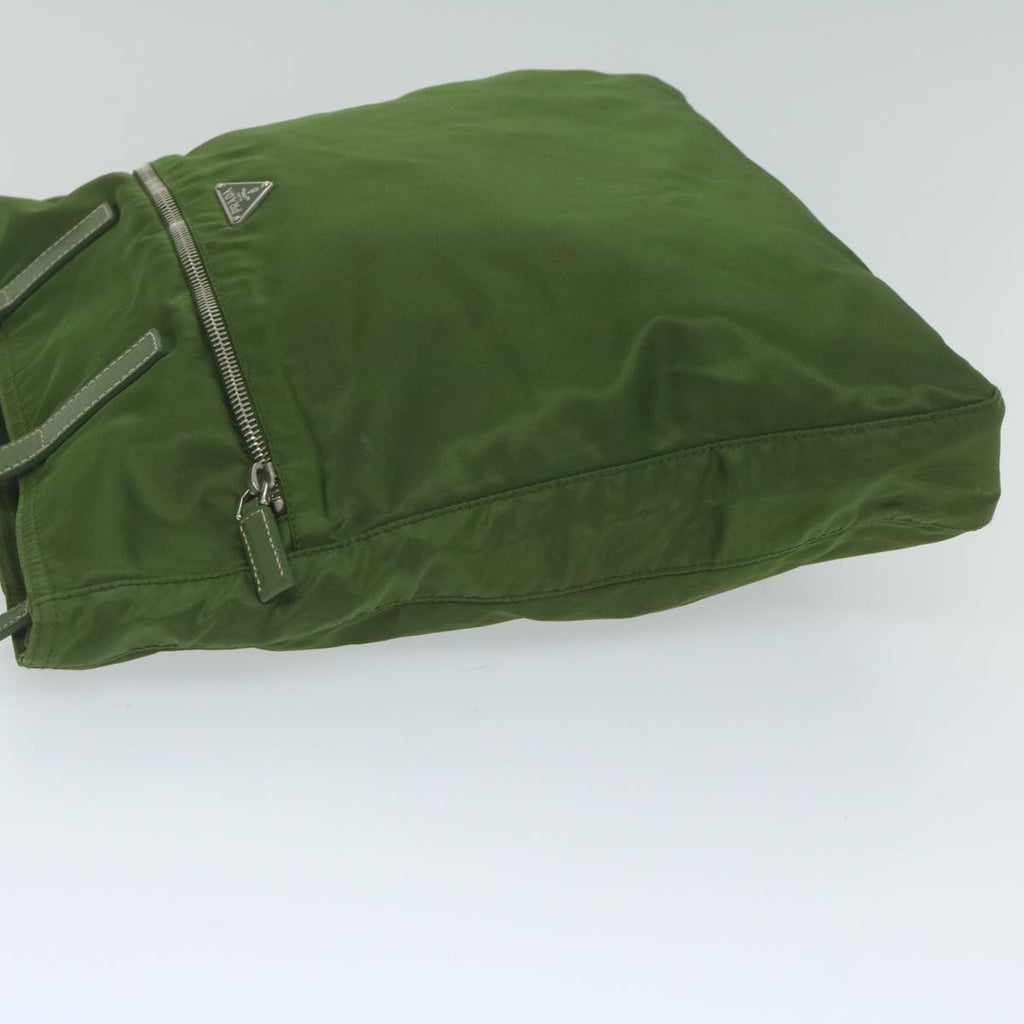 PRADA Tote Bag Nylon Green  61709