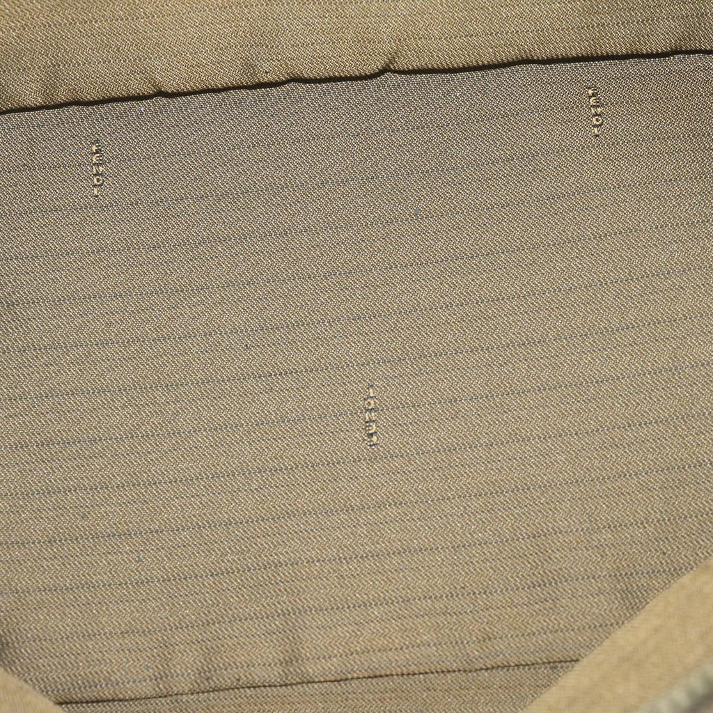 FENDI Zucca Canvas Vanity Cosmetic Pouch Black Brown61795