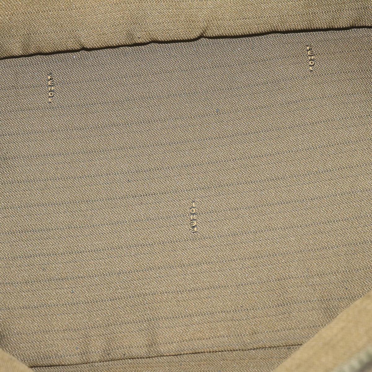 FENDI Zucca Canvas Vanity Cosmetic Pouch Black Brown61795