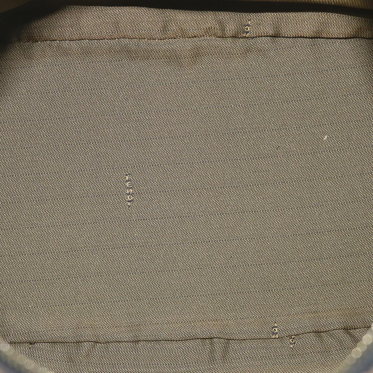 FENDI Zucca Canvas Vanity Cosmetic Pouch Black Brown61796