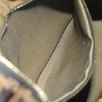 FENDI Zucca Canvas Vanity Cosmetic Pouch Black Brown61796