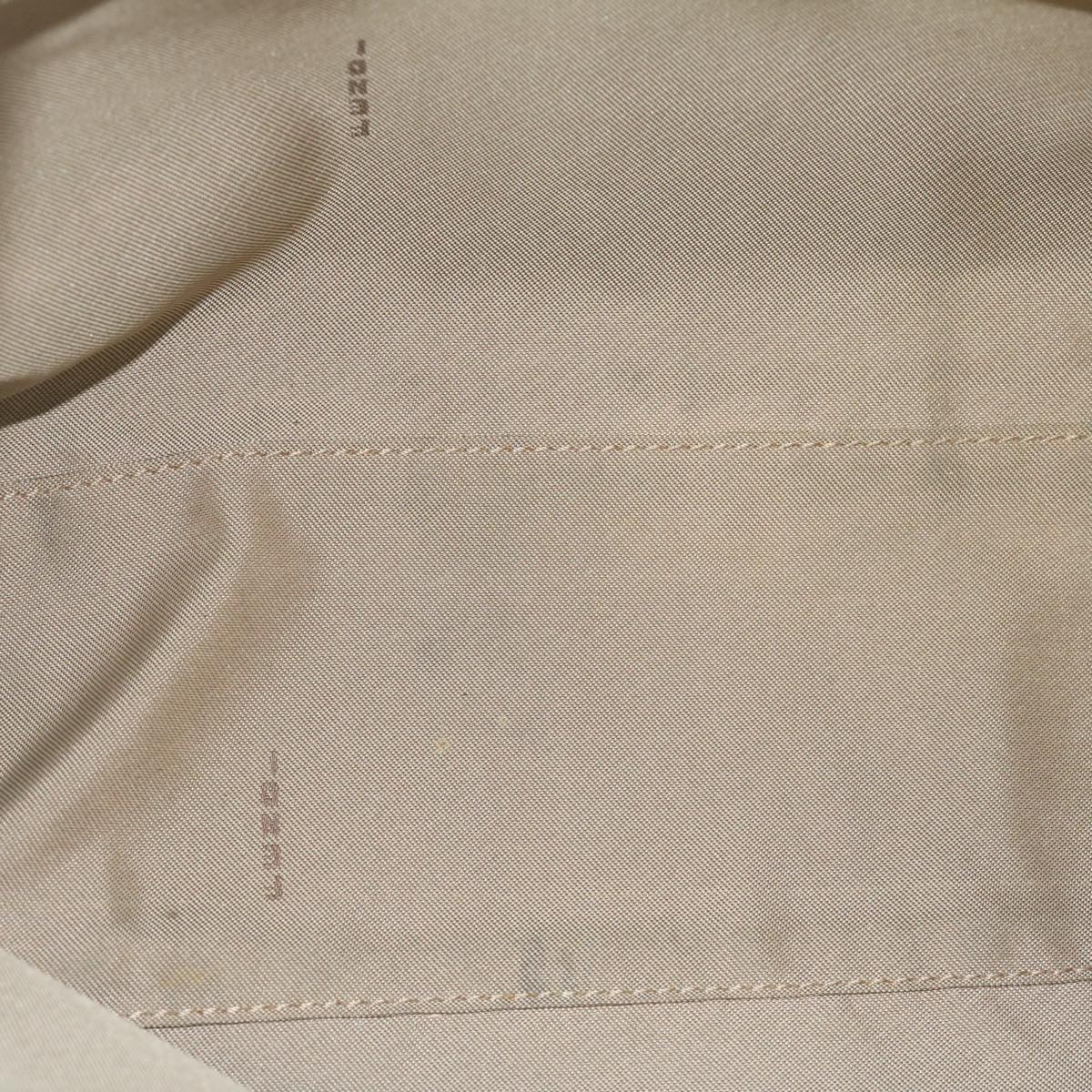 FENDI Zucchino Canvas Hand Bag Enamel Light Blue61798