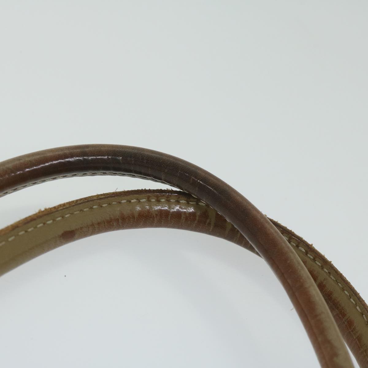 FENDI Zucchino Canvas Hand Bag Enamel Light Blue61798