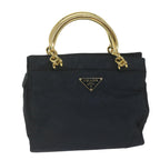 PRADA Hand Bag Nylon Navy  61835